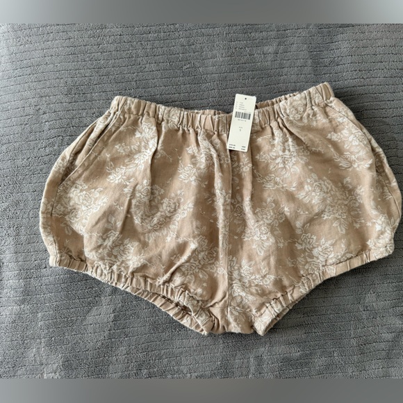 Anthropologie - Linen Jacquard Bloomer Shorts - Picture 5 of 6
